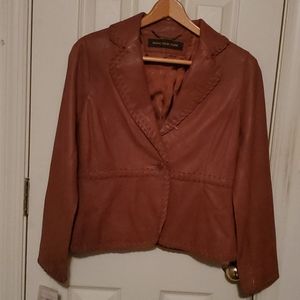 Leather Marc New York jacket
